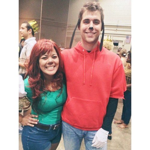 Max and Roxanne from A Goofy Movie