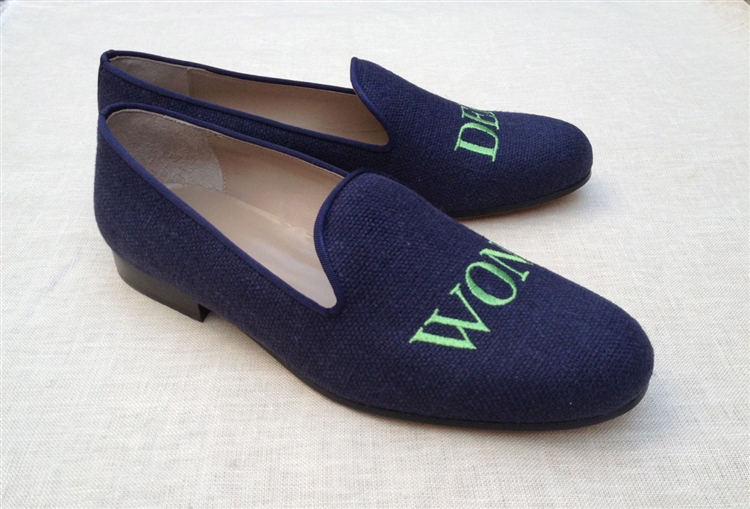 Monogrammed Loafers