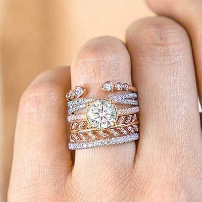 Stacking Rings: A Fashionable Stack on Your Fingers