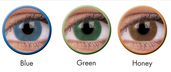 Transparent Colored Lenses