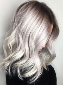  Platinum with Shadow Roots: 