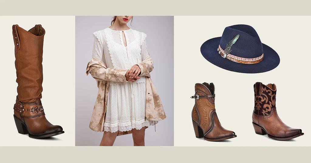 The Perfect Harmony: Women's Cowboy Boots Meets Bohemian Fashion