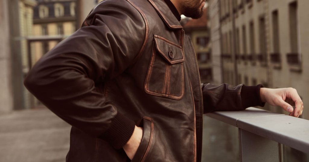 Are leather Men's fashion bomber jackets out of style?