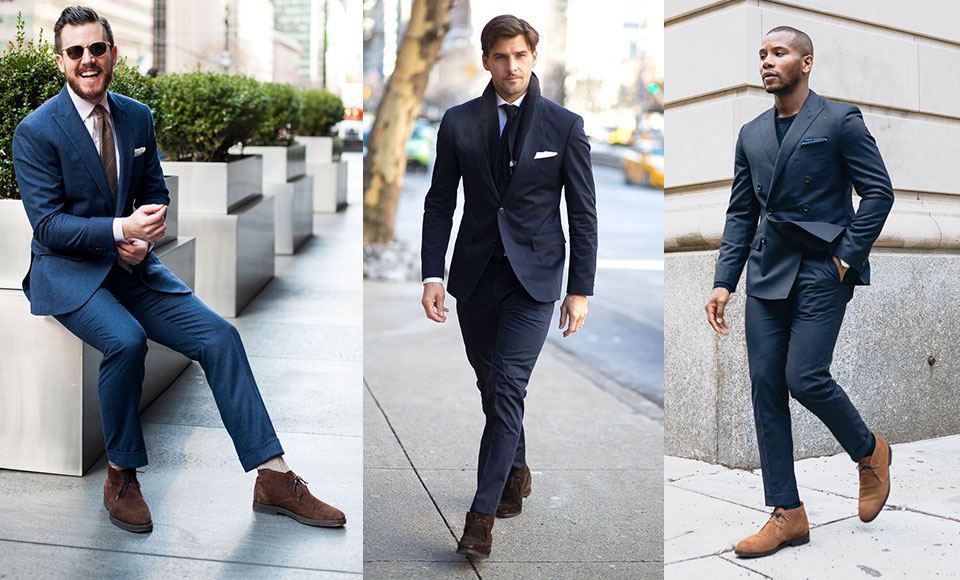 Black Boots with Suits: A Stylish Formal Look: