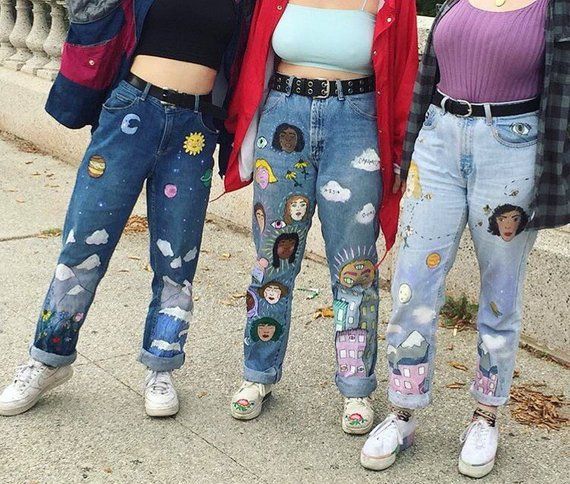 The DIY Aesthetic: Distressed Denim and Customization